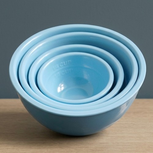 Retro blue melamine - blue, nesting