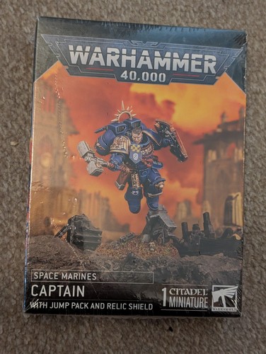 Space marine captain with jump - space,