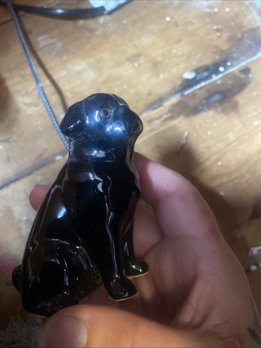 Quail ceramic black - ceramic, pug