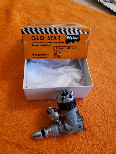 Webra engine glo - webra, glo-star