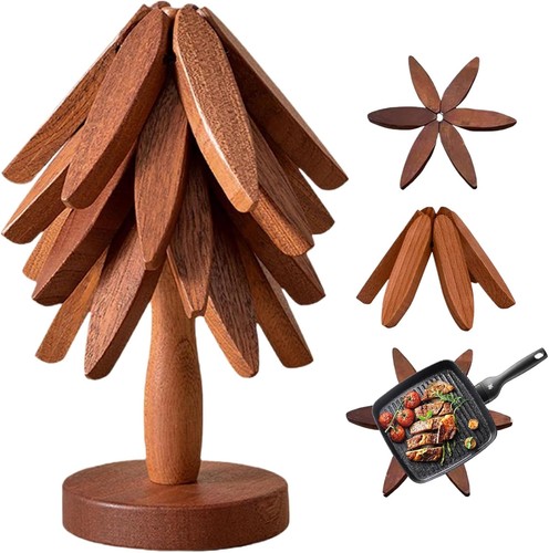 4pcs wooden tree - 4pcs,
