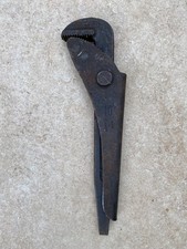 antique 'Footprints' 9" wrench in good condition