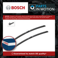 2x Wiper Blades (Pair) Flat /