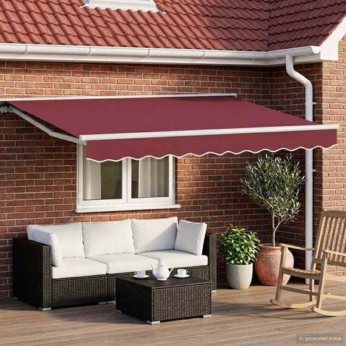 Electric retractable awning - electric,