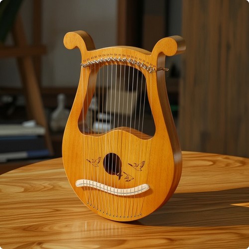 String lyre harp compact - 19-string,