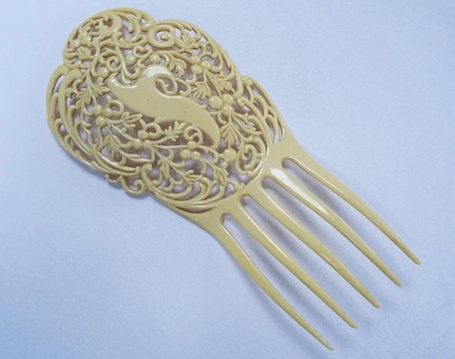 Vintage hair comb - vintage,