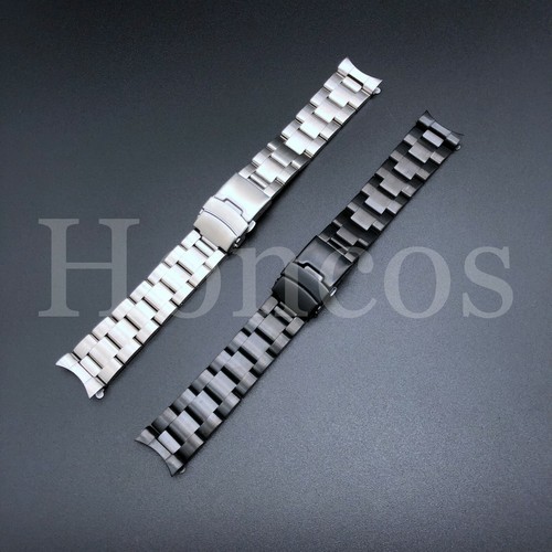 Curved ends metal bracelet - ends,