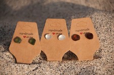 Cornish Sea Glass Stud