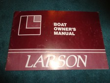 1982 / 1983 LARSON BOAT OWNERS
