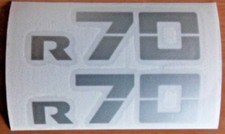 BMW R 70 Sticker Silver (1)