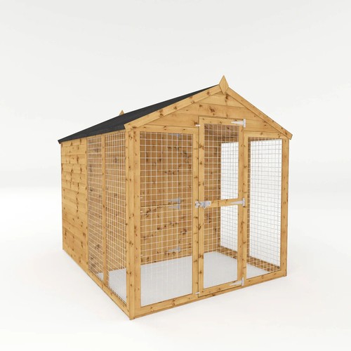 Shiplap apex dog kennel - apex,
