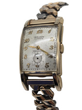 Vintage Gruen Curvex 10k Gold