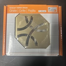 Schluter Kerdi-Drain 4” Gold