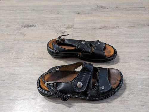 Women heels black leather - heels,
