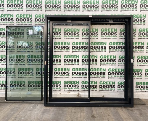 Anthracite grey sliding doors - anthracite,