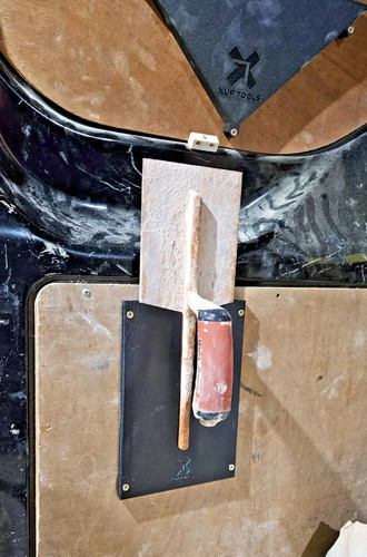 Plasterers trowel holder wall - trowel,