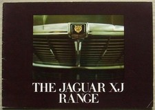 JAGUAR XJ RANGE Car Sales Brochure 1974-75 #60M/10/74 XJ12L XJ6L XJ12C XJ6C