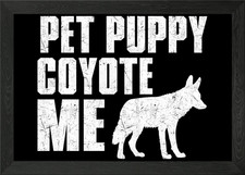 Coyote Hunting Framed Wall Art