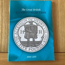 FIVE POUND COINS Collection.