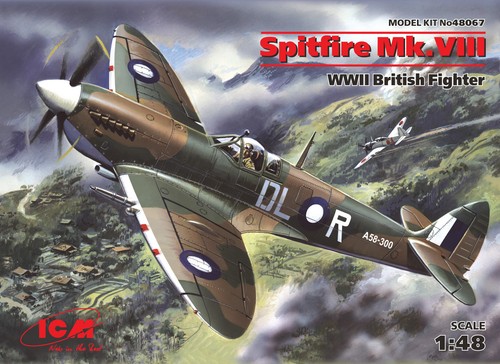 Icm spitfire viii - icm, mk.viii