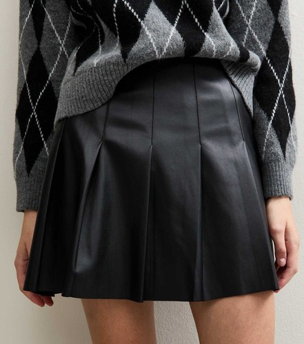 Women black faux - women's,