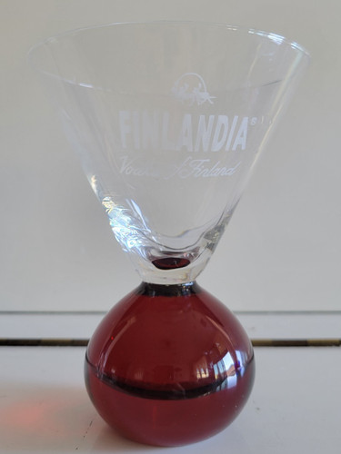 Finlandia clear glass martini - finlandia,