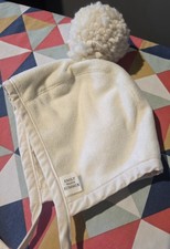 Cream Fleece Pompom Baby