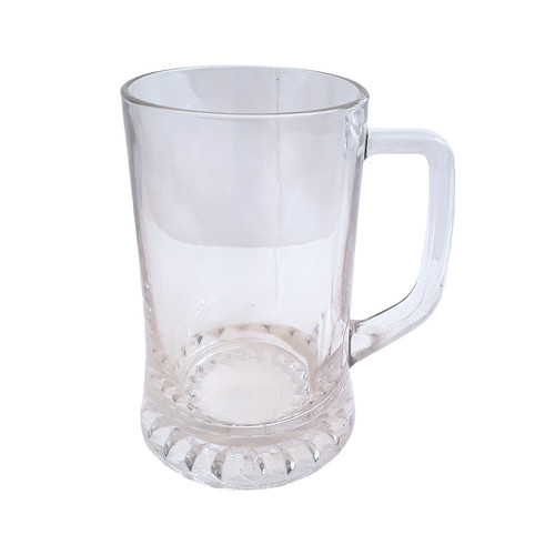 Glass beer stein 500ml - 500ml, tankard