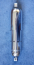 Motorbike / Honda VT shadow chrome shroud rear shock , fits most models