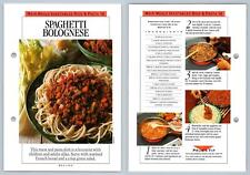 Spaghetti Bolognese #16 Veg Prue Leith's Confident Cooking Recipe Page
