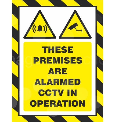 These premises are - these, alarmed