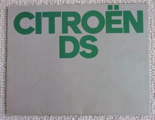 CITROEN DS Range orig 1972 UK