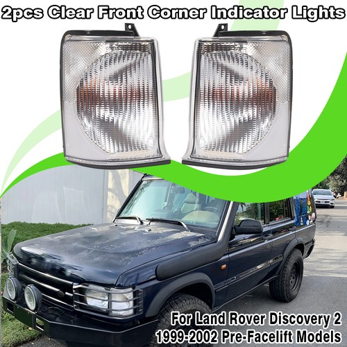 Clear front indicator - clear, lens