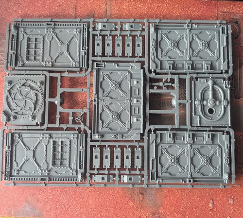 Necromunda terrain bulkhead - terrain,
