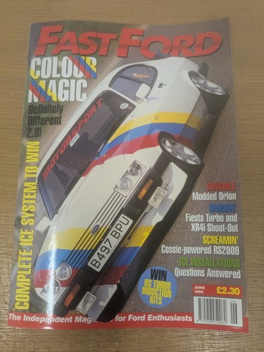 Fast ford magazine june 1995 - ford,