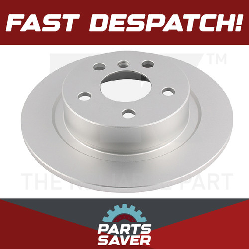 Brake discs pair solid rear - brake,