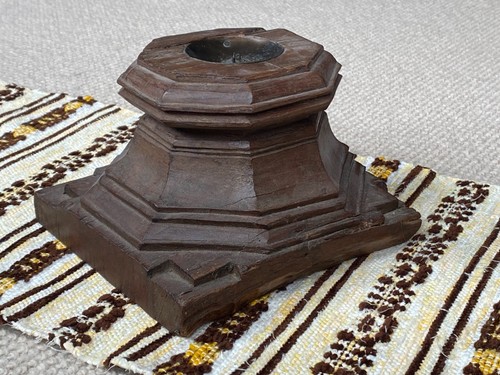 Antique indian carved - carved, wooden