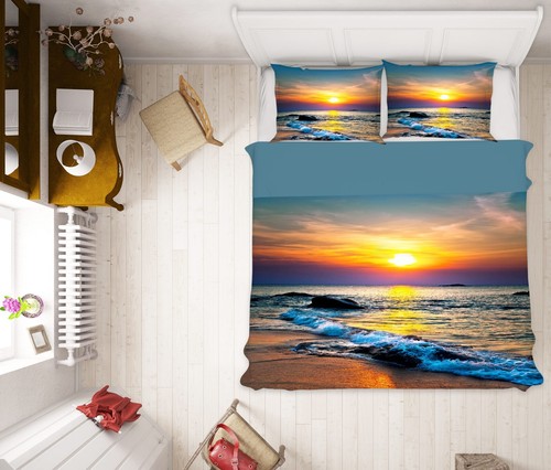 Seaside sunset ker898 bed - seaside,