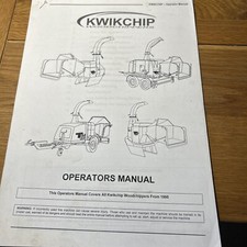 Kwikchip Wood chipper Machine