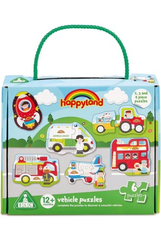 Happyland vehicle puzzle for - vehicle,