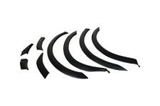 Fits FORD CUSTOM 2018-2023 WHEEL ARCH COVERS - FENDER FLARES GLOSS BLACK 10 pcs