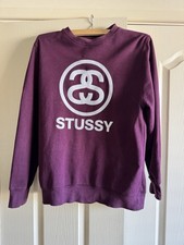 Stussy Sweatshirt Wine Size
