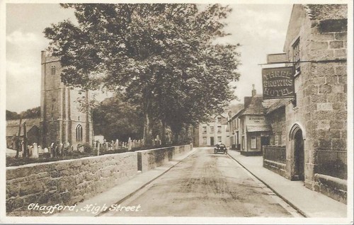 Chagford high street - chagford,,