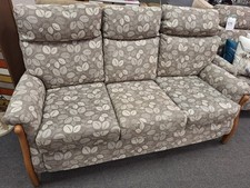 Cintique Ricmond grey leaf and