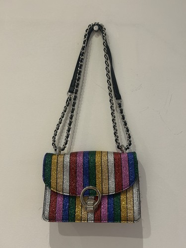 Zara rainbow crossbody bag - rainbow,