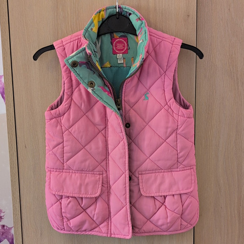Joules girls pink quilted - joules,