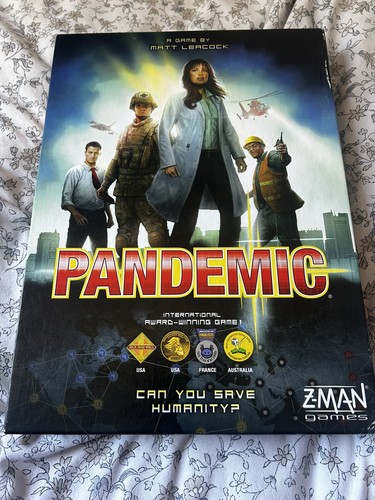 Pandemic board game - board,