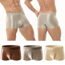 Mens Ice Silk Boxer Briefs