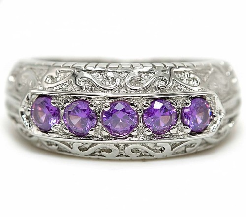 1ct amethyst 925 sterling - amethyst,