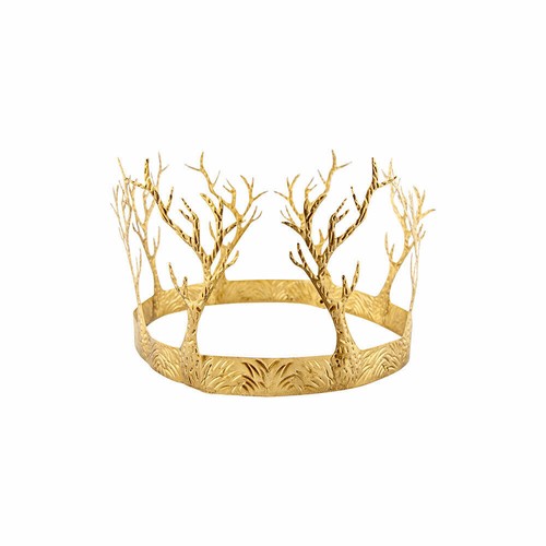 Gold woodland crown ladies - gold,